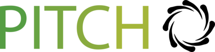 Logo mit Schriftzug "PITCH"